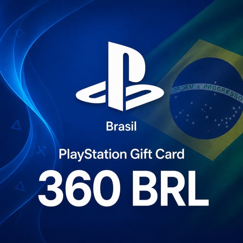 Cartão Presente PlayStation Brasil 360 BRL