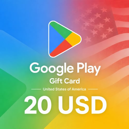 Google Play United States Gift Card 20 USD