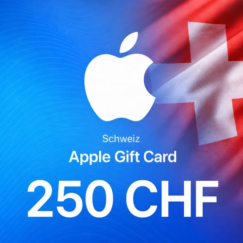 Apple Schweiz Geschenkkarte 250 CHF