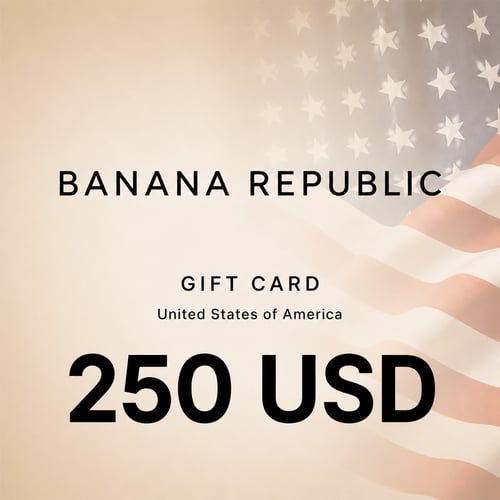 Banana Republic United States Gift Card 250 USD