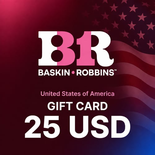 Baskin Robbins United States Gift Card 25 USD