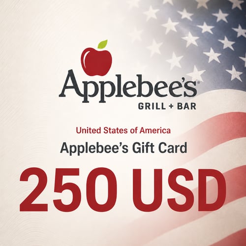 Applebee's United States Gift Card 250 USD