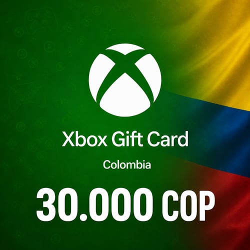 Tarjeta de regalo Xbox Colombia 30.000 COP