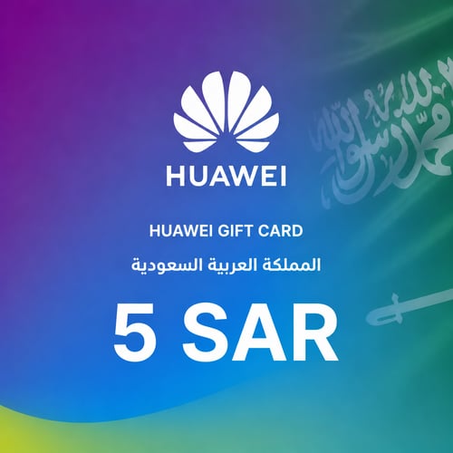 Huawei Saudi Arabia Gift Card 5 SAR