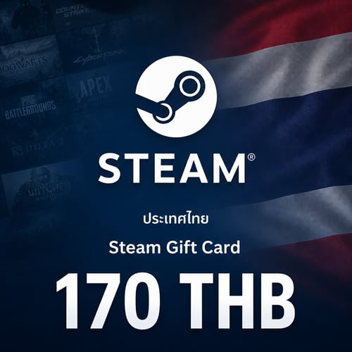 رمز محفظة Steam تايلاند 170 بات تايلاندي