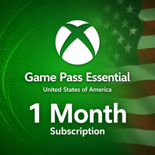 Xbox Amerika Syarikat Game Pass Essential 1 Bulan