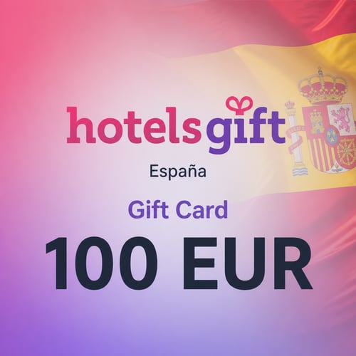 HotelsGift Cartão Presente Espanha 100 EUR