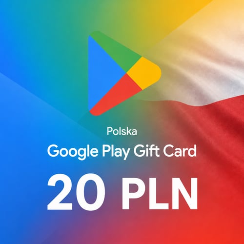 Google Play Польша Подарочная карта 20 PLN