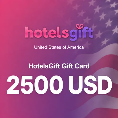 HotelsGift United States Gift Card 2500 USD