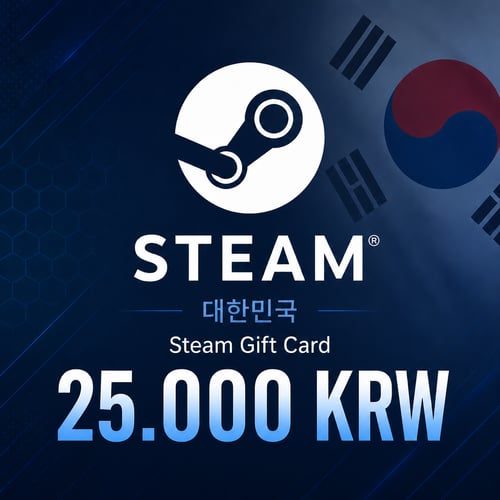 Steam 대한민국 지갑 코드 25,000 KRW