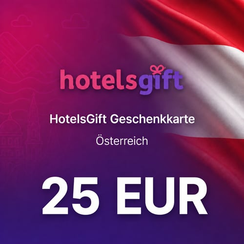 HotelsGift 오스트리아 기프트 카드 25 EUR