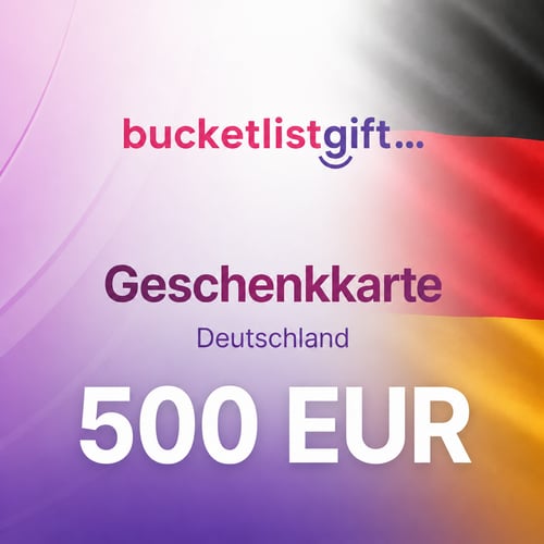 Cartão Presente BucketlistGift Alemanha 500 EUR