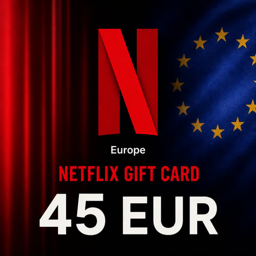 Kartu Hadiah Netflix Eropa 45 EUR