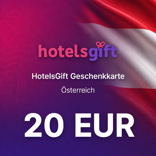 HotelsGift 오스트리아 기프트 카드 20 EUR
