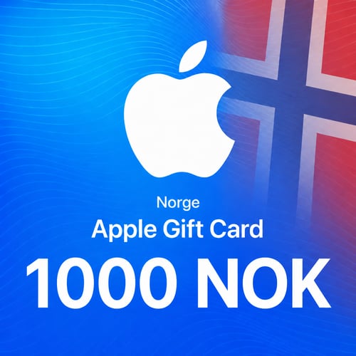 Carte Cadeau Apple Norvège 1000 NOK
