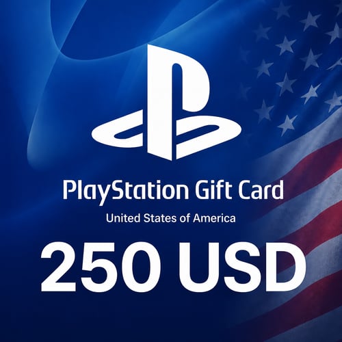 PlayStation United States Gift Card 250 USD