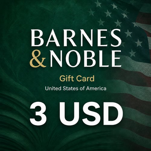 Barnes & Noble United States Gift Card 3 USD
