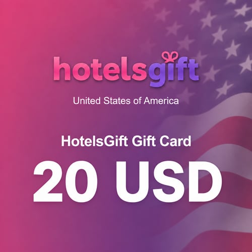 HotelsGift United States Gift Card 20 USD
