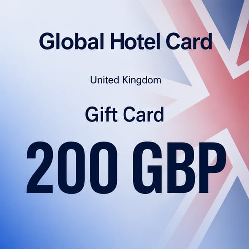 Global Hotel Card United Kingdom Gift Card 200 GBP
