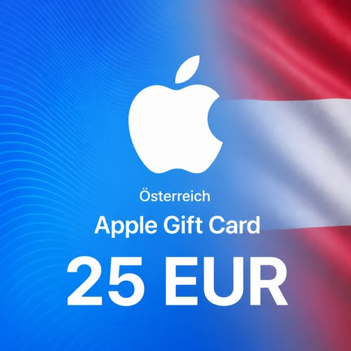 Apple Österreich Geschenkkarte 25 EUR
