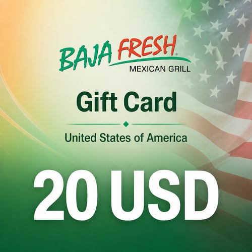 Baja Fresh United States Gift Card 20 USD