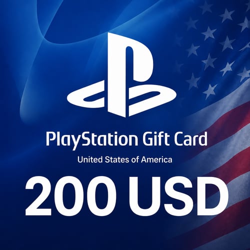 PlayStation USA Gift Card 200 USD