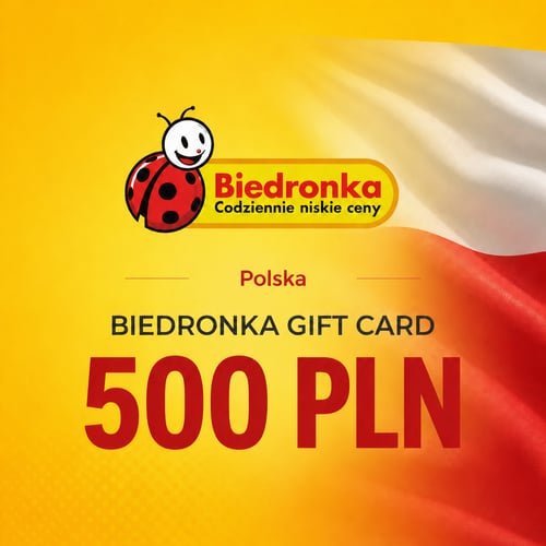 Biedronka Poland Gift Card 500 PLN