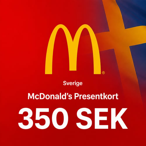 McDonald's Sweden Gift Card 350 SEK