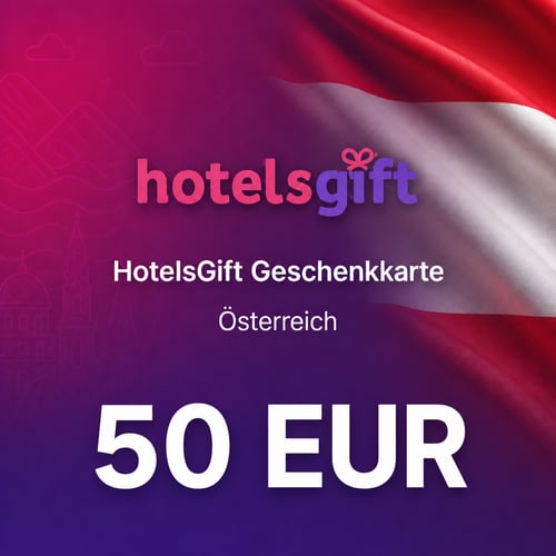 HotelsGift 오스트리아 기프트 카드 50 EUR
