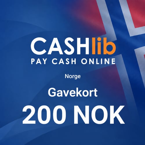 CASHlib Норвежка подаръчна карта 200 NOK