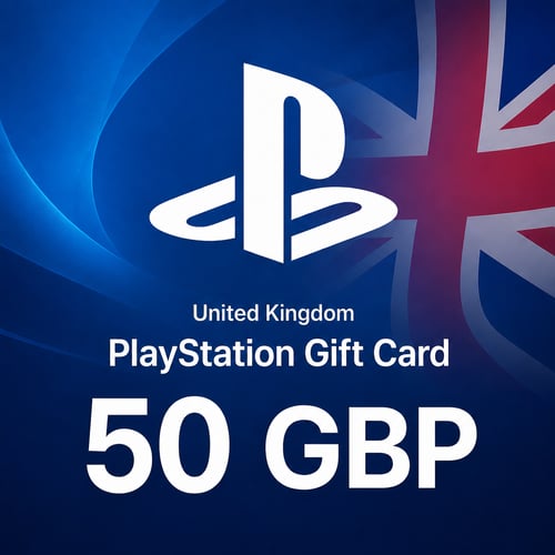 Carte Cadeau PlayStation Royaume-Uni 50 GBP