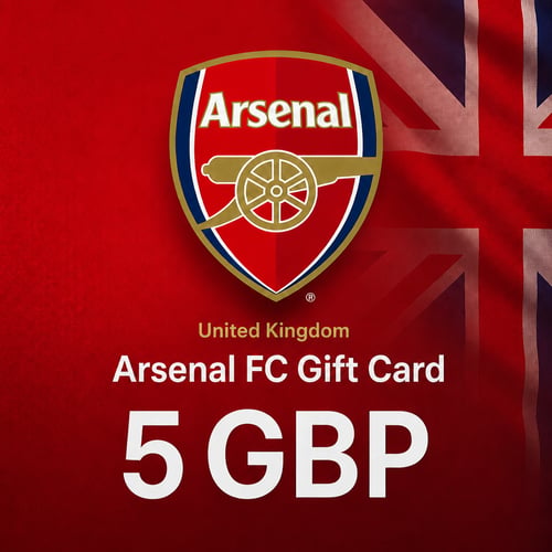 Arsenal FC UK Gift Card 5 GBP