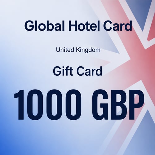 Global Hotel Card Великобритания Подарочная карта 1000 GBP