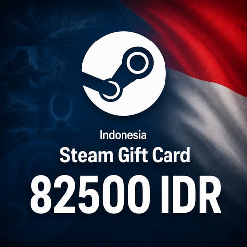 Steam انڈونیشیا والیٹ کوڈ 82500 IDR