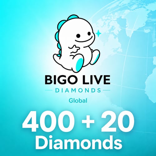 Bigo Live 400 + 20 Bonus Diamanten Weltweit 10 USD