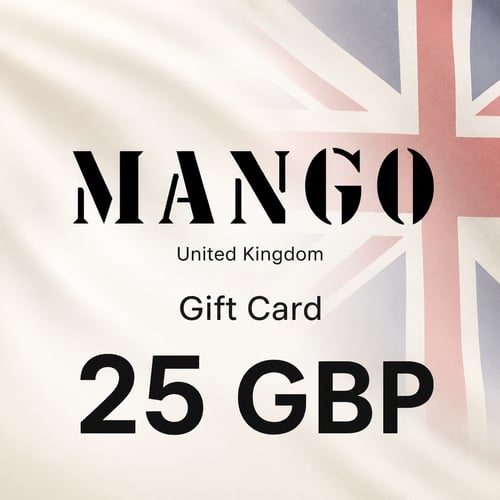 Tarjeta de regalo Mango Reino Unido 25 GBP