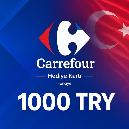 CarrefourSA Törökország Ajándékkártya 1000 TRY