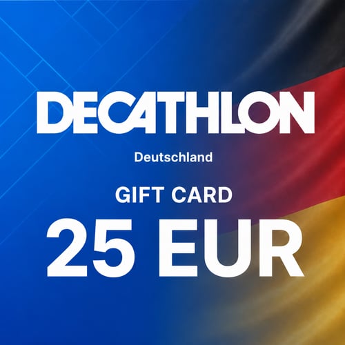 Cartão Presente Decathlon Alemanha 25 EUR