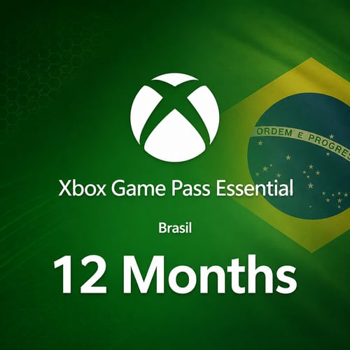 Xbox Game Pass Essential البرازيل 12 شهرًا