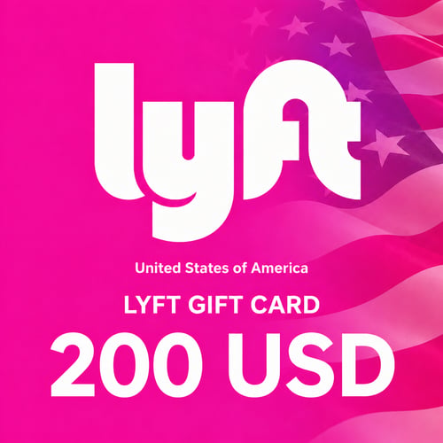 Lyft United States Gift Card 200 USD