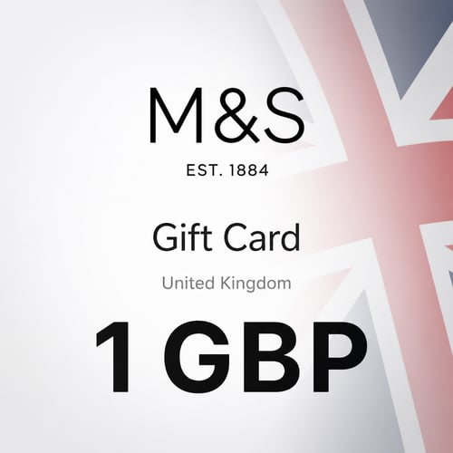 Cartão Presente Marks and Spencer Reino Unido 1 GBP