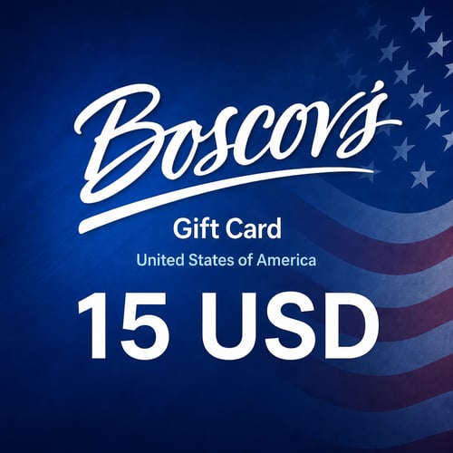Boscov's США подарочная карта 15 USD