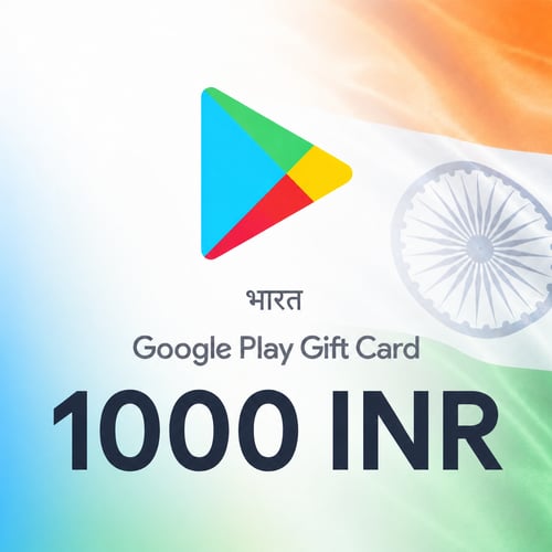 Google Play India Buono Regalo 1000 INR