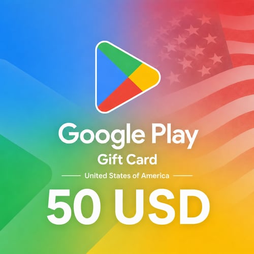 Google Play United States Gift Card 50 USD