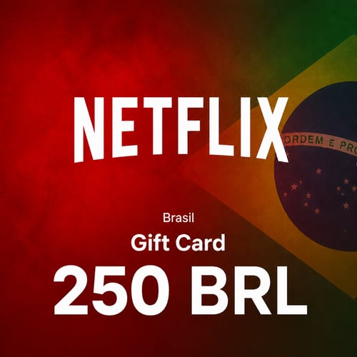 Card cadou Netflix Brazil 250 BRL