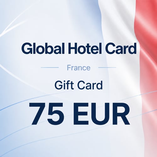 Global Hotel Card France Gift Card 75 EUR