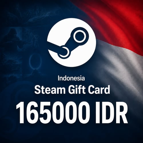 Kode Dompet Steam Indonesia 165.000 IDR