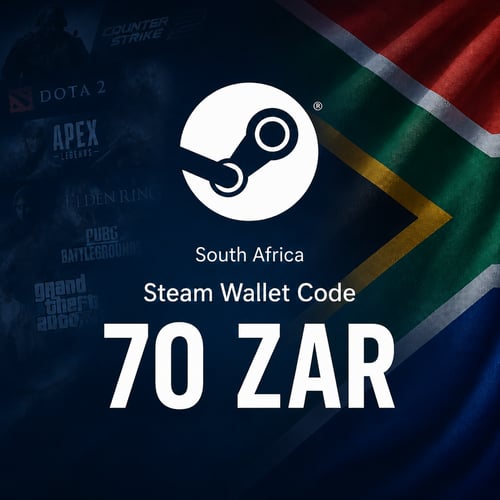 Steam South Africa Wallet Code 70 ZAR