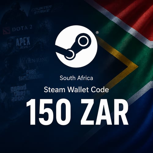 Steam South Africa Wallet Code 150 ZAR