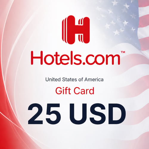 Hotels.com United States Gift Card 25 USD